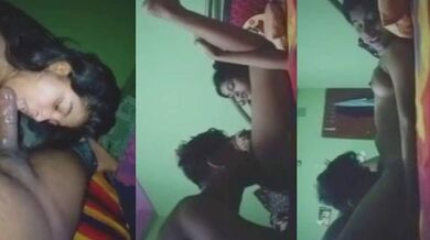 সুন্দরী বাঙালি মেয়ে গরম ব্লোজব দিচ্ছে, গুদ খাচ্ছে বিএফ