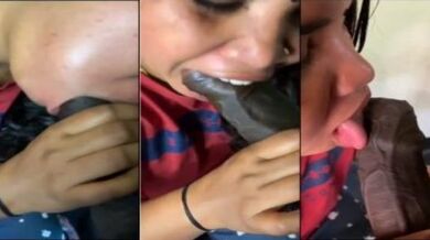 মেয়েটি বড় কালো বাড়া গিলে ফেলছে বাংলাদেশি সেক্স ভিডিওতে