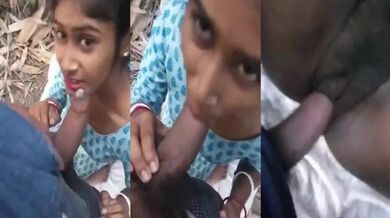 বাঙালি গ্রামের মেয়ের কালো যোনি জঙ্গল এলাকায় প্রেমিকের দ্বারা চোদাচুদি