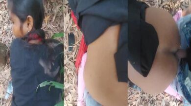 দেশী গ্রামের ভাবীকে জঙ্গলে চুদাই ডগিস্টাইল ভঙ্গিতে টাইট পাছা দেখাচ্ছে