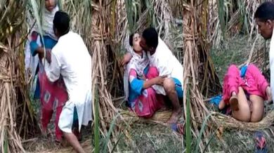 শিলিগুড়ি গ্রামের মুসলিম ভাবীকে প্রেমিকার সাথে মাঠে চোদা চুদি ভিডিও