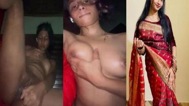 নগ্ন বাঙালি মেয়ে যোনিতে আঙুল তুলে ক্যামেরায় হস্তমৈথুন করছে ক্লিপ